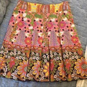 Cabi Paisley Skirt w/ pockets